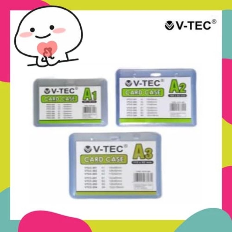 [ PACK OF 20 ] ID CARD CASE V-TEC VTCC-302-A2