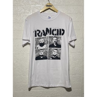 เสื้อยืดวง Rancid WHITE - TOMORROW NEVER COMES (สีขาว)