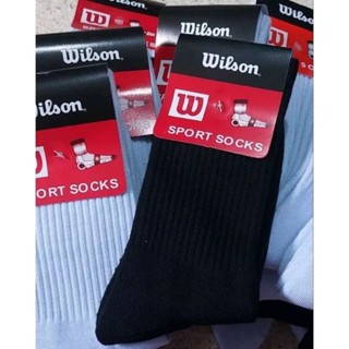 Unisex ถุงเท้ากีฬา แบบยาว หนา สําหรับผู้ชาย ผู้หญิง 1 คู่