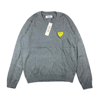 แผ่น CDG Comme DES GARCONS DARK Gray KNIT CARDIGAN 2