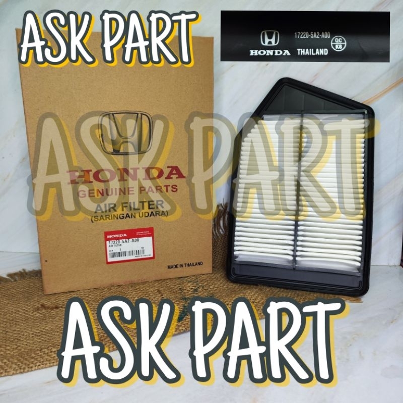 AIR FILTER AIR FILTER ACCORD CR2 2013 2017 17220-5A2-A00 เดิม