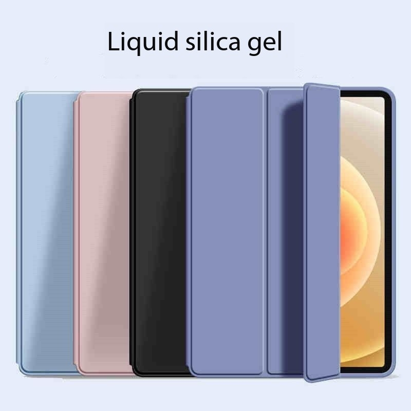 TRI-FOLD FLIP SILICON CASE SAMSUNG TAB A11 plus / A11 / S11 / TAB A9 8.7" / A9 PLUS 2023 / S10 PLUS 