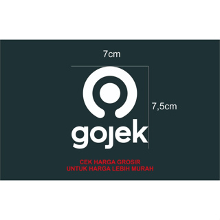 สติกเกอร์โลโก้ Gojek New Logo 2019 สําหรับติดตกแต่งหมวกกันน็อค รถจักรยานยนต์