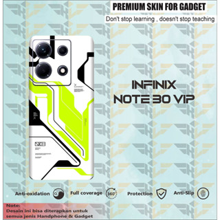 Garskin HANDPHONE โน้ต INFINIX NOTE 30 ชิ้น สีขาว แบบเต็มตัว 2 ชิ้น