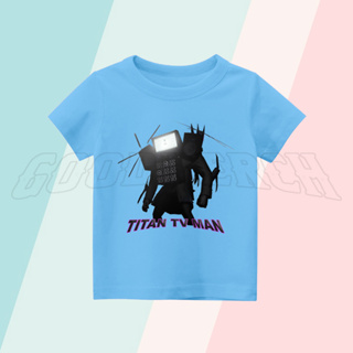 เสื้อผ้าเด็ก ลาย TITAN TV MAN SKIBIDI TOILET NEW EPISODE