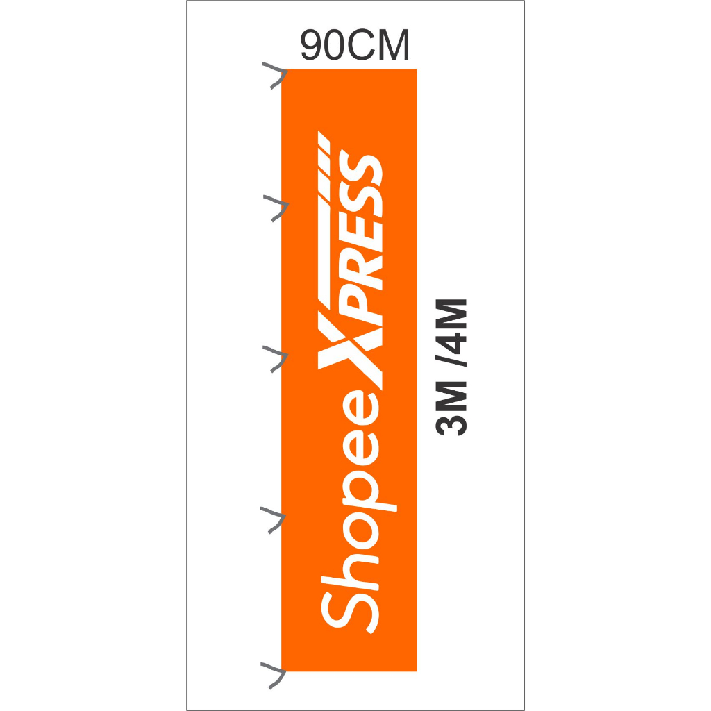 SHOPEE EXPRESS FLAG*