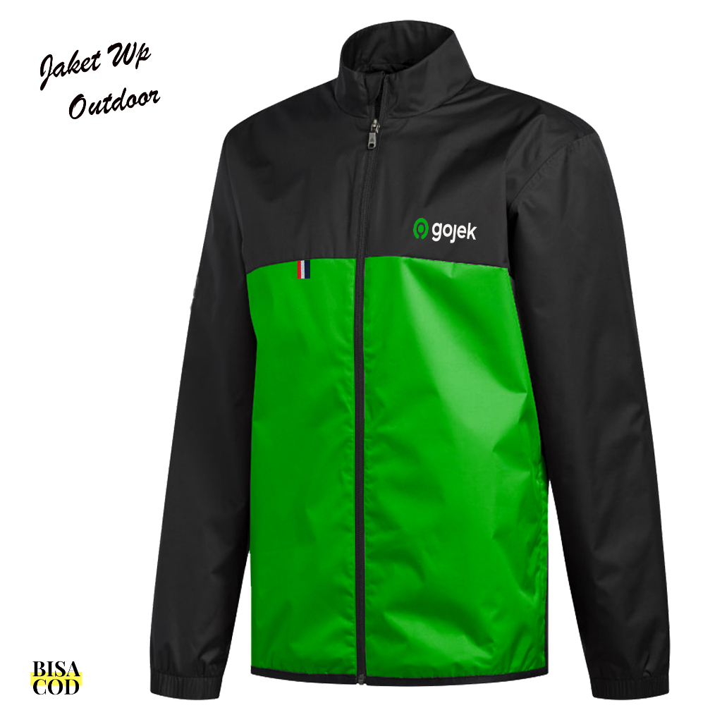 ใหม่ล่าสุด GOJEK JACKET GOJEK DRIVER CUSTOM SCREEN PRINTING / GOJEK ONLINE OJEK VEST / โลโก้ GOJEK /