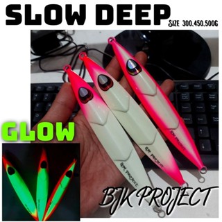 Jig SLOW DEEP III เหยื่อตกปลาโลหะ 300 กรัม s/d 500 กรัม BJK PROJECT