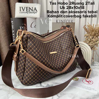 Ivena - IVANA HOBO กระเป๋าโท้ท พร้อมลวดลาย 2 ห้อง JAMJO