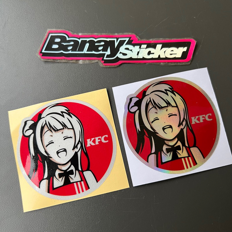 KFC Kuali ไก่ทอด Love Live Princutt สติ๊กเกอร์