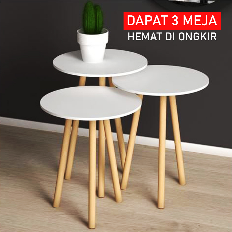 MINIMALIST 3-TIER COFFEE TABLE