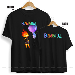 เสื้อยืด พิมพ์ลาย Disney PIXAR PREMIUM ELEMENTAL