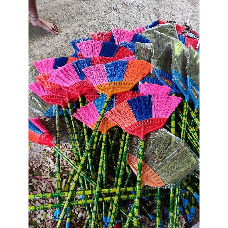DRAGON FLOOR BROOM / DRAGON NYLON STRING BROOM / ONE COLOR NYLON STRING BROOM