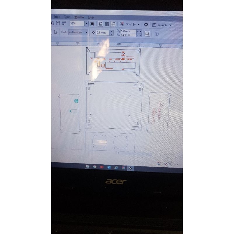 เคสอะคริลิคสําหรับ Tp Link MR6400 + Mikrotik Hap Ac 2 Custom