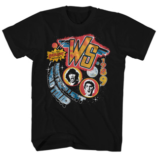 เสื้อยืด พิมพ์ลาย Bill and Ted-1989 World Tour สําหรับผู้ชาย