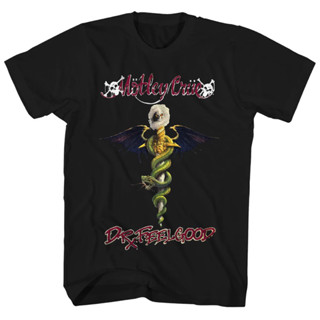 Motley Crue - ดร. เสื้อยืด พิมพ์ลายอัลบั้มศิลปะ Motley crue