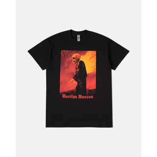 เสื้อยืด พิมพ์ลาย Marilyn Manson Madmonk Marlyn Manson สําหรับผู้ชาย