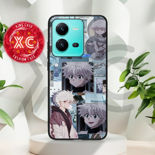 |An20| เคสกระจกเงา สําหรับ HP VIVO V25 V25E | ขอเคส HP เคสแข็ง นิ่ม ปรับแต่งได้ | เคสโทรศัพท์มือถือ ลายการ์ตูนอนิเมะ HD MOTIF KILLUA ZOLDYCK คุณภาพดี