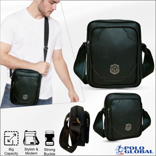 Zeno Global Polo Bag Zeno กระเป๋าสะพายไหล่ลําลอง สําหรับผู้ชาย 9885