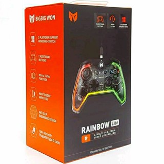 Biggigwon RAINBOW สวิตช์ควบคุมเกม WindowsPC RAINBOW LITE (มีสาย)