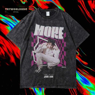 เสื้อยืด พิมพ์ลาย Tryworldbdg OFFICIAL "J HOPE" | เสื้อเชิ้ต ซักได้ | หินล้าง | เสื้อยืด ขนาดใหญ่ | เสื้อยืด J HOPE MORE WASHING VINTAGE