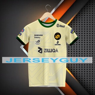 เสื้อกีฬาแขนสั้น ลายทีม MPL S12 AWAY 2023 (ฟรีชื่อเล่น)