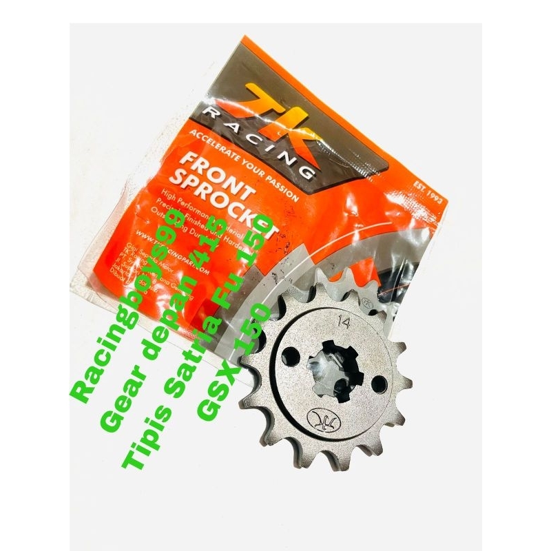 เกียร์หน้า 415 บาง Staria fu 150 GSX 150 Tk Racing