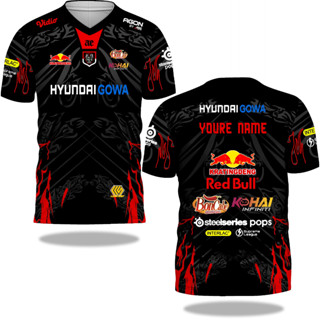 เสื้อกีฬาแขนสั้น ลายทีม Jersey AlterEgo MPL Season 12th New Black Home 2023