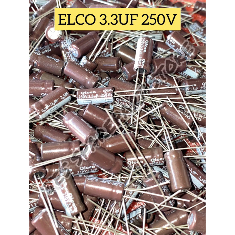 เอลโก้ 3.3UF 250V***