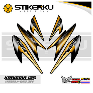 สติกเกอร์ ลาย Charisma SIKER 125 25 X 125 D WAVE 125s SUPRA Father stickerkustore สําหรับรถจักรยานยนต์