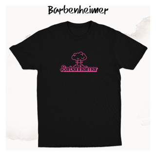 เสื้อยืด ลายบาร์บี้ x Oppenheimer Barbenheimer K0341