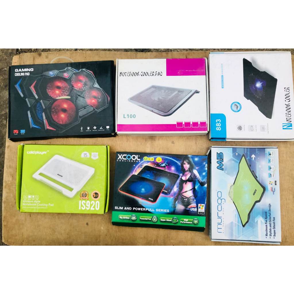 WAREHOUSE LAPTOP FAN USB COOLING PAD 1 FAN SD 8 พัดลมพร้อมแบรนด์ WILL BE SENT RANDOMLY