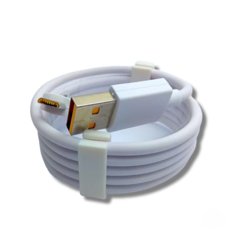 Micro USB FAST CHARGING VOOC DATA CABLE 100CM รับประกัน 1 เดือน (USB สีเหลือง)