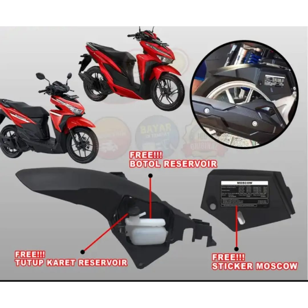 Hugger Fender ภายใต้ Airblade OLD NEW original honda vietnam For vario 125 150 PCX 150