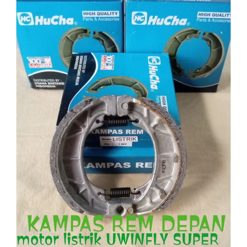 UWINFLY SUPER ELECTRIC ผ้าใบเบรคหน้ารถจักรยานยนต์ / UWINFLY SUPER ELECTRIC BIKE