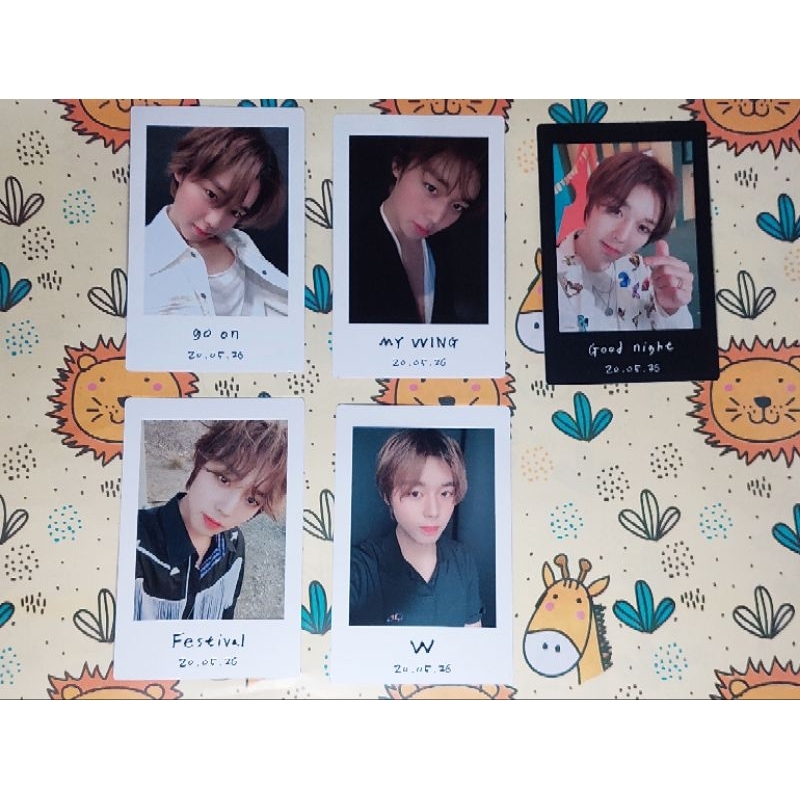 [READY] PHOTOCARD / PC PARK JIHOON WANNAONE MAY THE W ALBUM