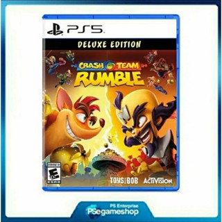 แผ่นดีลักซ์ทีม Rumble Ps5 Crash (R1/ภาษาอังกฤษ)