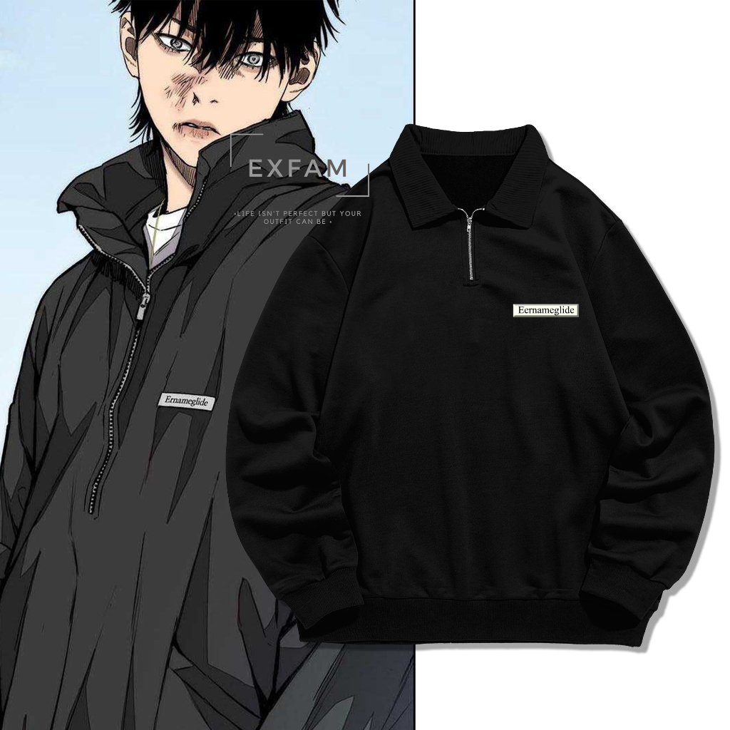 เสื ้ อแจ ็ คเก ็ ตครึ ่ งซิป /ครึ ่ งซิป Ermeniglo Fear Of God Jayjo Wind Breaker