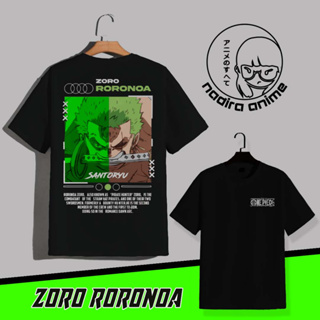 เสื้อยืด ลายการ์ตูนอนิเมะ Zorro One piece