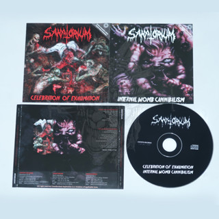 แผ่น Cd - SANATORIUM - Celebration Of Exhumation Internal Womb Cannibalism (Compilation)