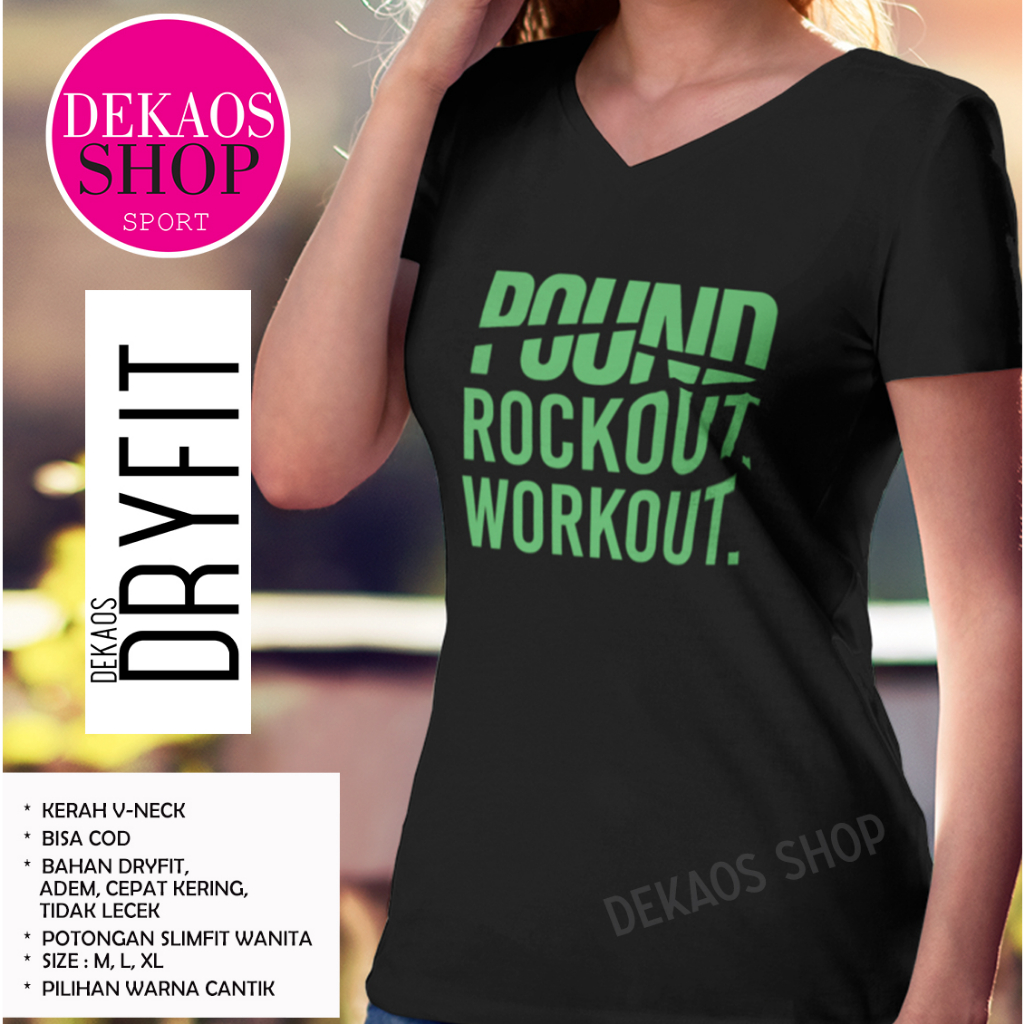 POUNTDFIT CLOTHES / POUND FIT WOMENS GYMNCS CLOTHES / DRY FIT T-SHIRTS WOMENS AEROBIC GYMNASTICS CLO