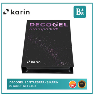 ชุดหัวเทียน Decogel 1.0 Star Sparks Karin 20 สี 30C1