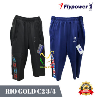 Flypower 3/4 RIO GOLD C2 BADMINTON BADMINTON กางเกงขายาว ของแท้