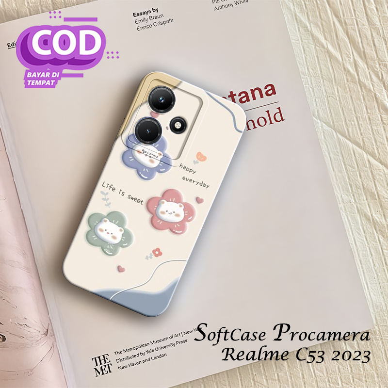 REALME C53 CASE - SOFTCASE PRO CAMERA REALME C53 - เคส REALME C53 - เคส REALME C53 2023 - เคส FLEXIB