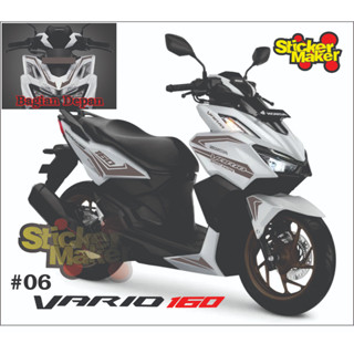 สติกเกอร์ตัด แถบ vario 160 2022 2023 สําหรับ honda vario