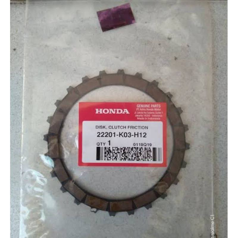22201-K03-H12 ชุดซับคลัช CB150R LED CBR 150 LED Revo Fi original Honda AHM ราคาหน่วย