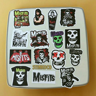 [15 ชิ้น] สติกเกอร์ THE MISFITS GLENN DANZIG 15 ชิ้น