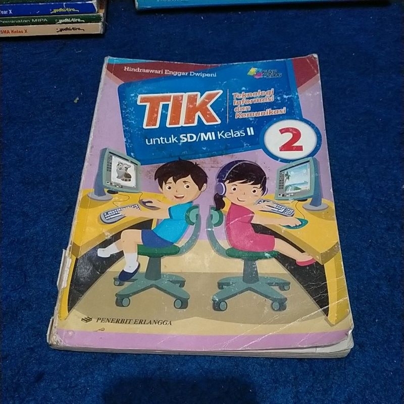 หนังสือ ICT / เทคโนโลยีข้อมูลและการสื่อสารสําหรับโรงเรียนประถมศึกษา / MI Class Erlangga สํานักพิมพ์ต