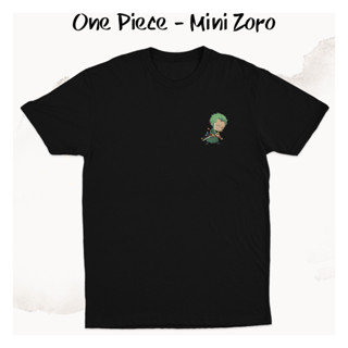 Roronoa Zoro Mini เสื้อยืด ลายโลโก้อนิเมะ One Piece K0349