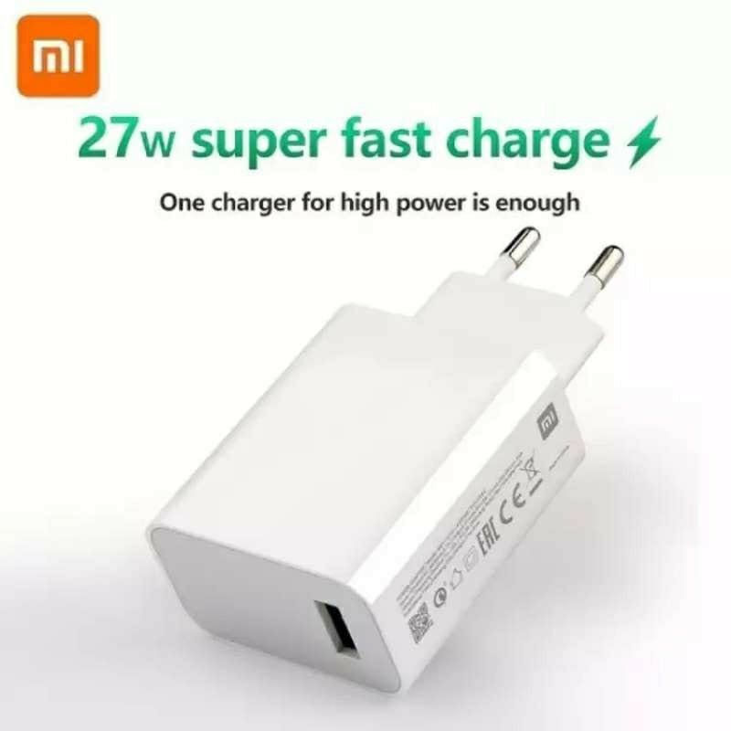 XIAOMI 27W QUICK CHARGER HEAD / XIAOMI FAST CHARGING QC 4.0 CHARGER ADAPTER